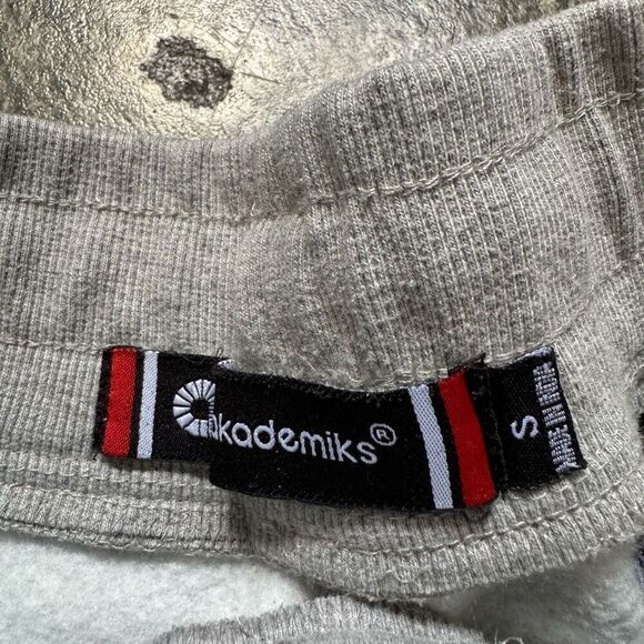 Akademiks Grey Joggers Small Logo Activewear Mens Size Small - Picture 6 of 16